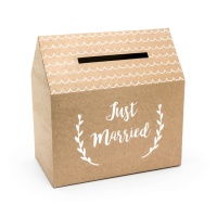 Caixa de desejos Just Married - 30 x 30,5 x 16,5 cm
