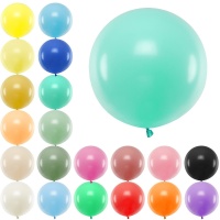 Balão de látex gigante tons pastel de 60 cm - PartyDeco - 1 unidade