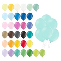 Balões de látex em tons pastel de 27 cm - PartyDeco - 10 unidades