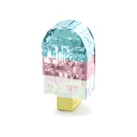Mini piñata de gelado 3D de 11 cm