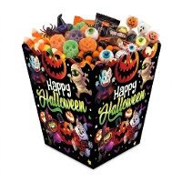 Caixa Happy Halloween 18 x 10,5 cm - 6 unid.