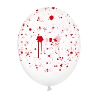 Balões de látex de Halloween 30 cm - 50 unidades