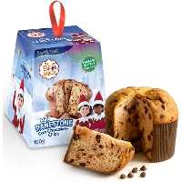 Panettone com chocolate Elfo Divertido de 100 gr