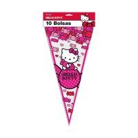 Sacos para doces de Hello Kitty - 10 unidades