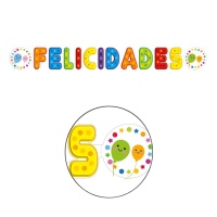 Grinalda de feliz aniversário