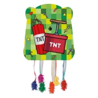 Piñata de festa TNT 28,5 x 31 cm