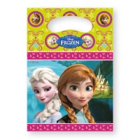 Sacos de Frozen Elsa e Anna - 6 unidades