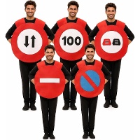 Fato de sinal de trânsito
