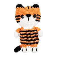 Kit de Amigurumis - Strippy, o tigre - DMC
