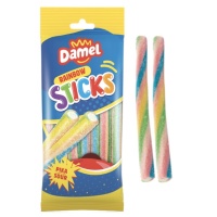 Alcaçuz multicolorido recheado com pica pica - Damel - 90 g