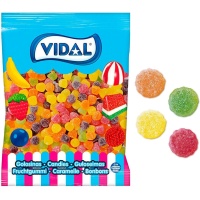 Amoras multicoloridas mini - Damel - 1 kg