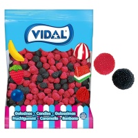 Amoras pretas e vermelhas - Vidal - 1 kg