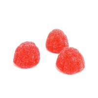 Bagas vermelhas com açúcar - Fini morango grande - 1 kg