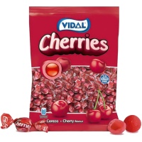 Rebuçados de cereja - embalagem individual - Vidal - 800 gr