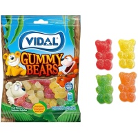 Ursos coloridos com açúcar - Vidal - 90 g