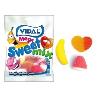 Saco sortido de gomas com açúcar e pica pica - Vidal - 90 gr