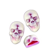 Caveira de peluche - Fini caveiras de pirata - 90 gr