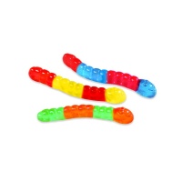 Minhocas multicoloridas - Fini worms - 90 g