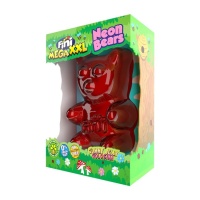 Urso de goma gigante XXL - Fini mega XXL neon bears - 900 g