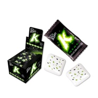 Pastilhas elásticas com sabor a energia embaladas individualmente - Fini Klet's - 200 unidades