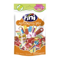 Saco sortido de gomas com pica pica de 160 g - Fini Amazonia Mix