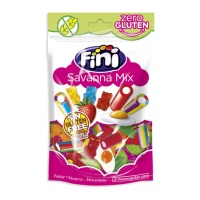 Saco sortido de gomas e alcaçuz 160 gr - Fini Savanna Mix