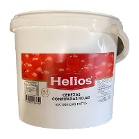 Cerejas vermelhas cristalizadas 4 kg - Helios