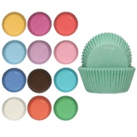 Cápsulas para cupcakes de cores vivas - FunCakes - 48 unid.