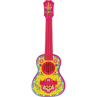 Guitarra mexicana colorida de 54 cm