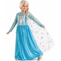 Fato de princesa do gelo para menina