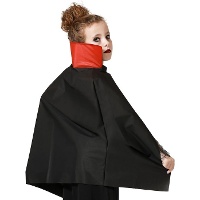 Capa de vampiro com gola para crianças - 70 cm