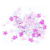 Confettis princesas cor-de-rosa 15 gr.