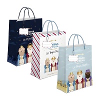 Saco de oferta 23 x 18 x 10 cm dos Reis Magos - 1 unidade