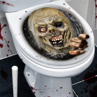 Autocolantes Decorativos Zombie Toilet 30 x 40 cm