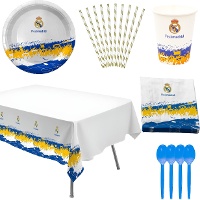 Pack para festa do Real Madrid - 8 pessoas