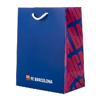 Bolsa de presente 23 x 18 x 10 cm Barcelona azul