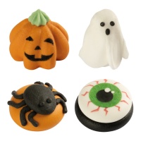 Bonecos de açúcar Halloween 3,1 x 3,6 cm - Dekora - 48 unid.