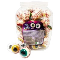 Olhos de goma de gelatina com gelatina 18 gr - 50 unid.