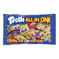 Saco de rebuçados tudo em um - embalados individualmente - Trolli All in one - 1 kg