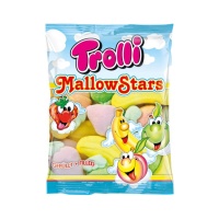 Marshmallows recheados em forma de fruta - Trolli mallow stars - 150 g