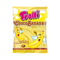 Bananas recheadas com chocolate - Trolli choco bananas - 150 g