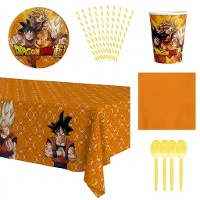 Pacote para festa de Dragon Ball - 8 pessoas