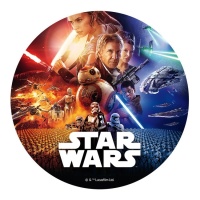 Papel de açúcar Star Wars 20 cm