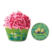 Forminhas para cupcakes dos Minions - 50 unidades