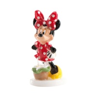 Vela de Minnie Mouse de 8 cm - 1 unidade