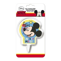 Vela decorativa Mickey Mouse 7,5 - 1 unidade