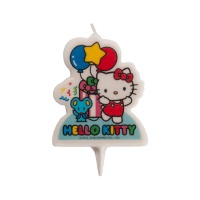 Vela decorativa Hello Kitty 7 cm - 1 peça