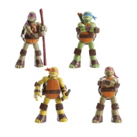 Figuras para bolo das Tartaruga Ninja de 8 cm - 1 unidade