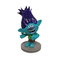 Figura para bolo de Trolls Branch de 7 cm - 1 unidade