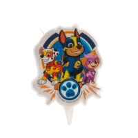 Vela Patrulha Canina Paw Patrol 6,5 x 7,5 cm - 1 peça